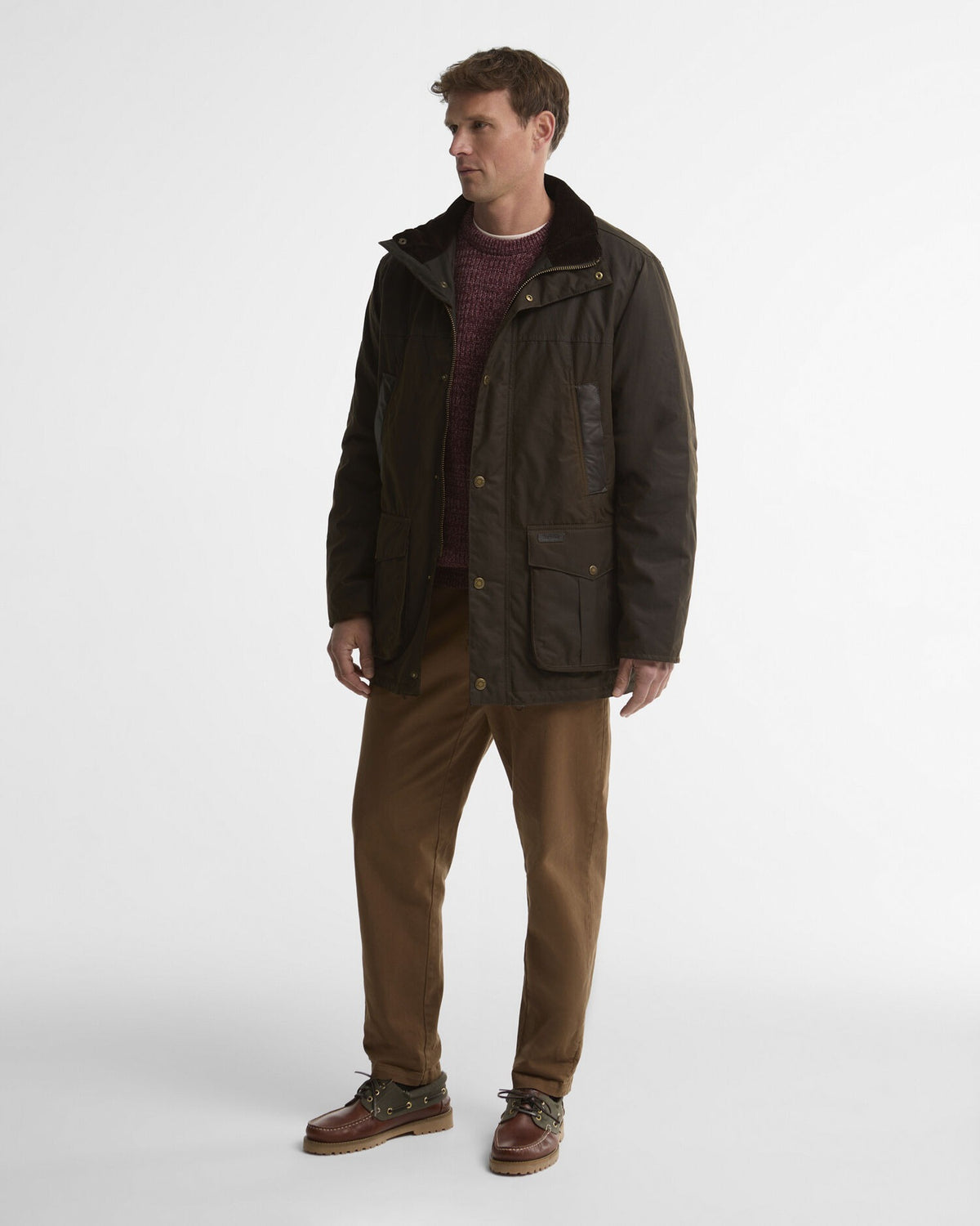Sandale Waxed Jacket - Olive