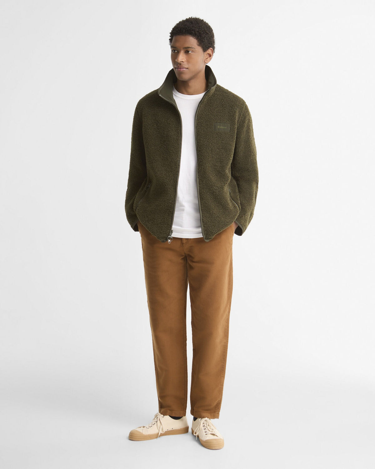 Moleskin Tailored Trousers - Cinnamon