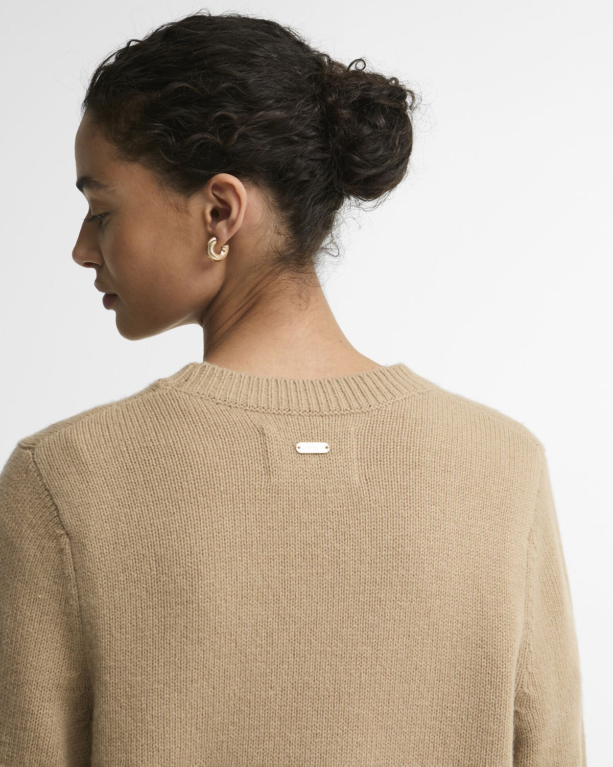 Woodhouse Wool-Cashmere Crew Neck Jumper - Warm Trench
