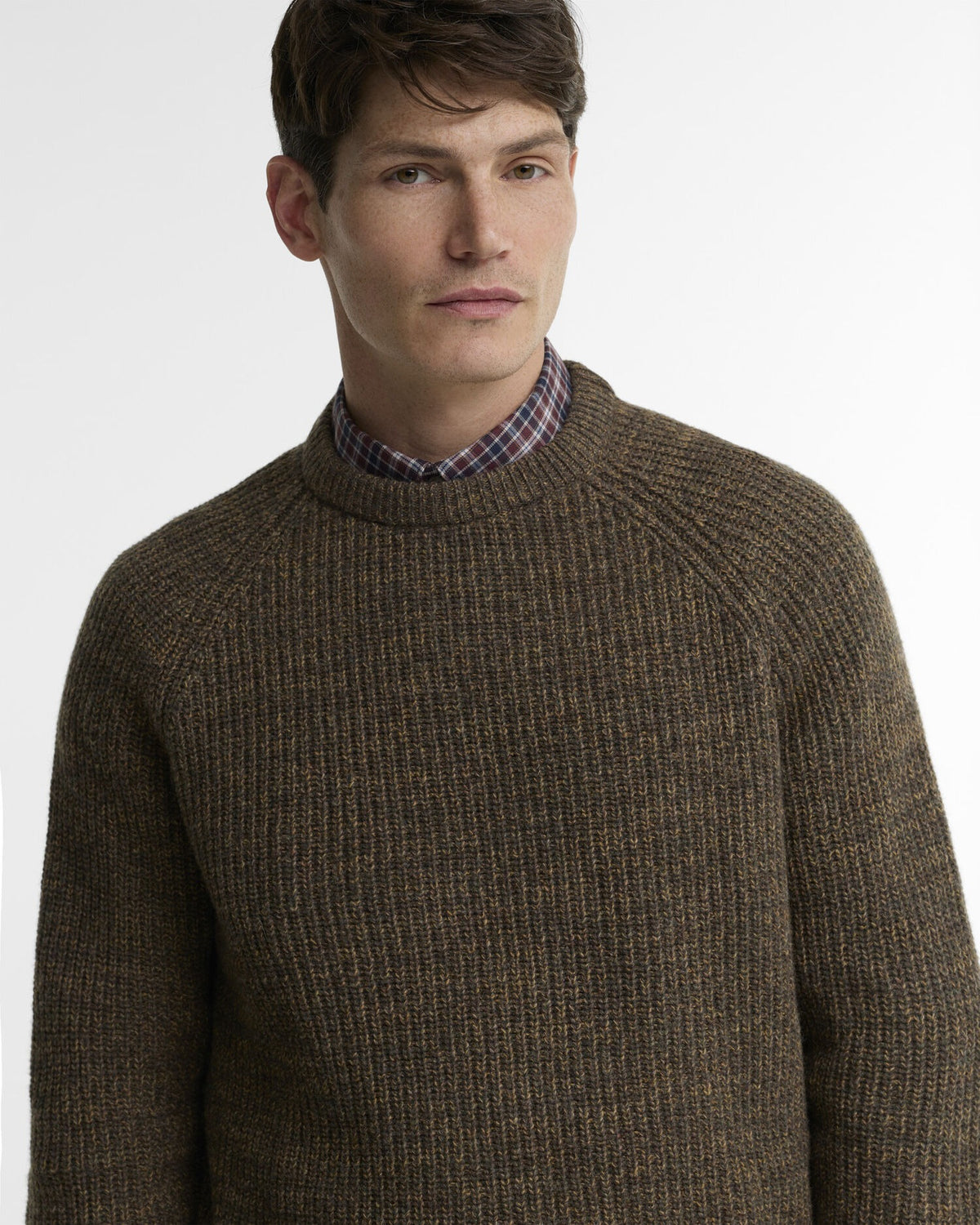 Horseford Crew Neck Jumper - Camel