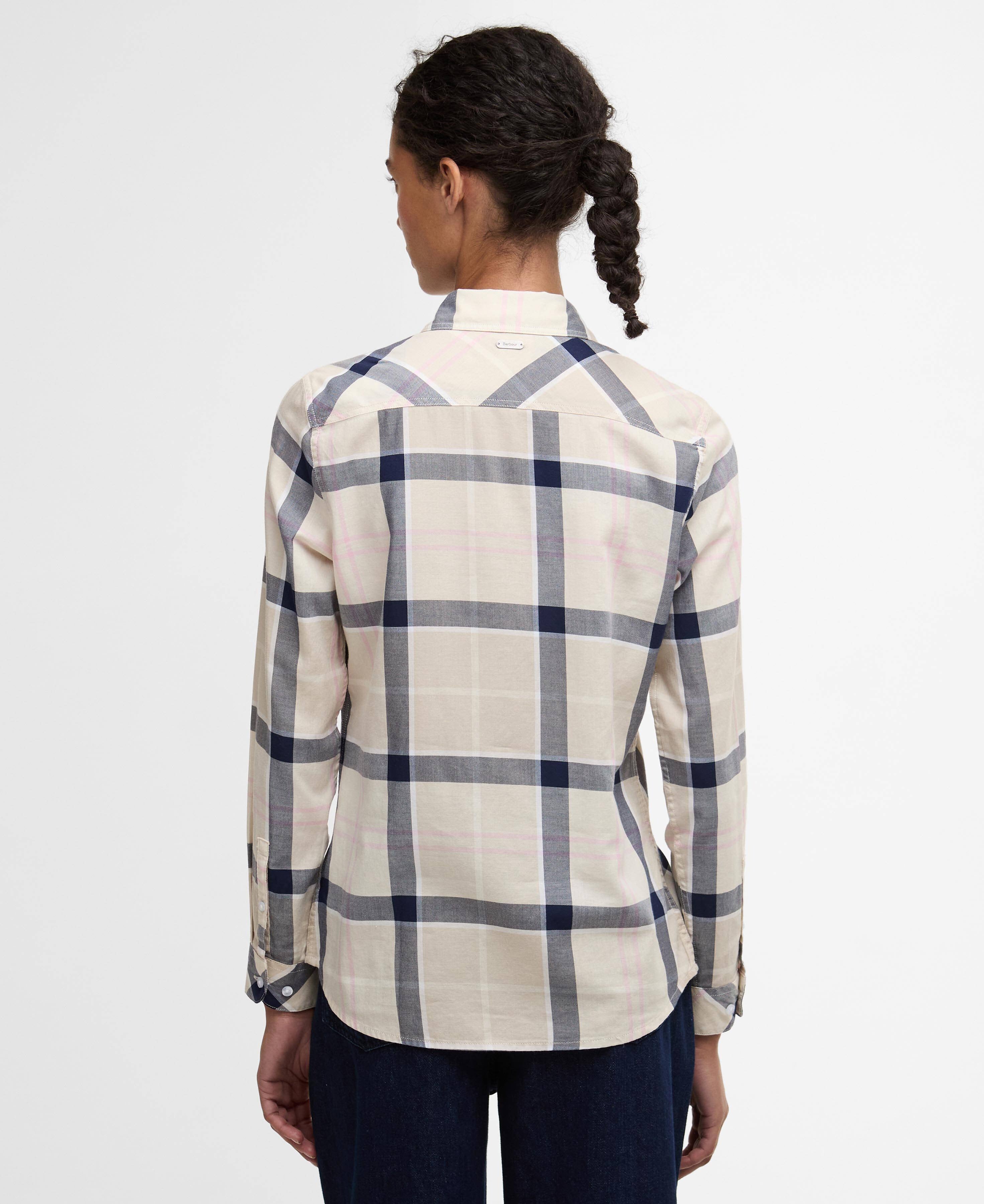 Bredon Regular Long-Sleeved Shirt - Cherry Blossom Tartan