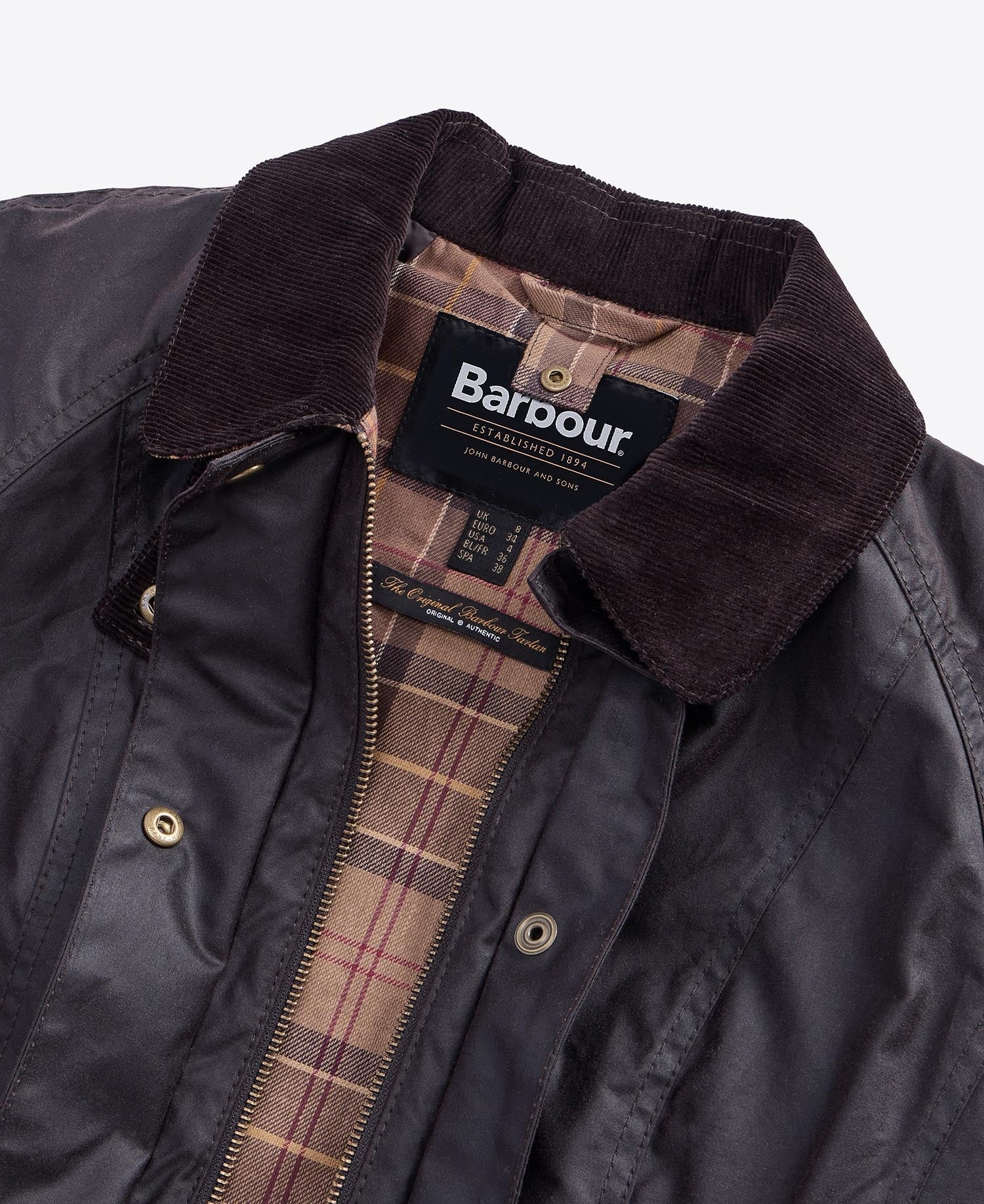 Beadnell Wax Jacket - Rustic