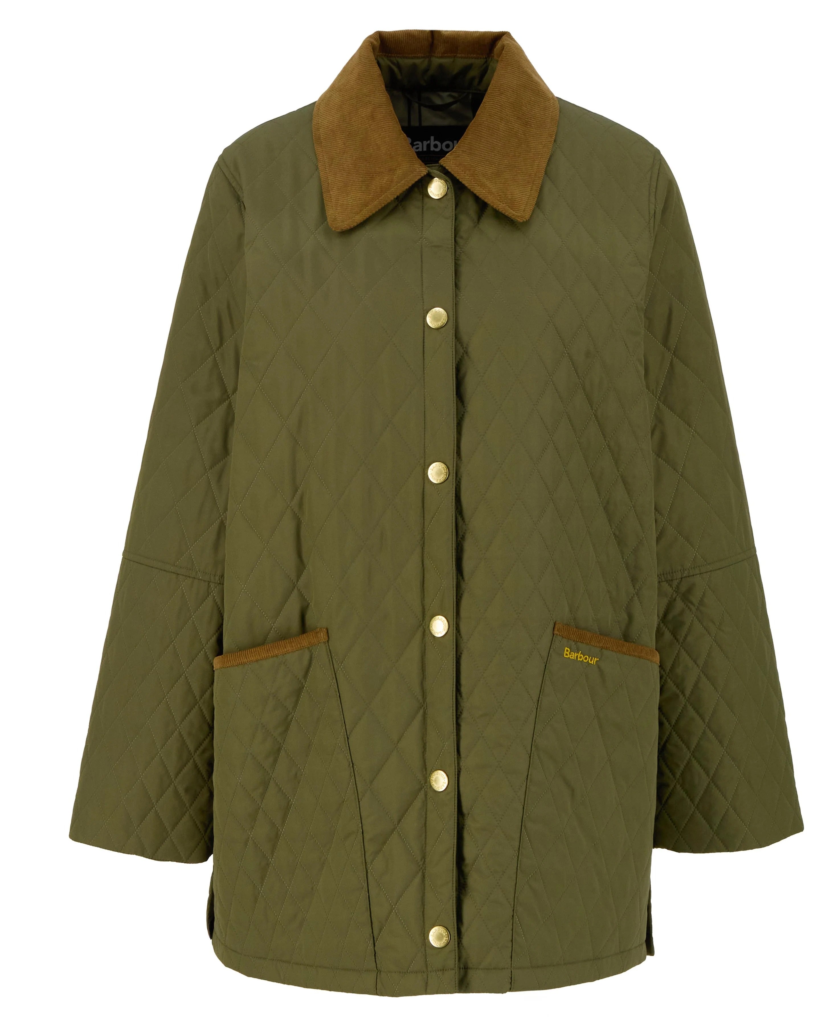 Goldmire Quilted Jacket - Ivy Green /Ancient