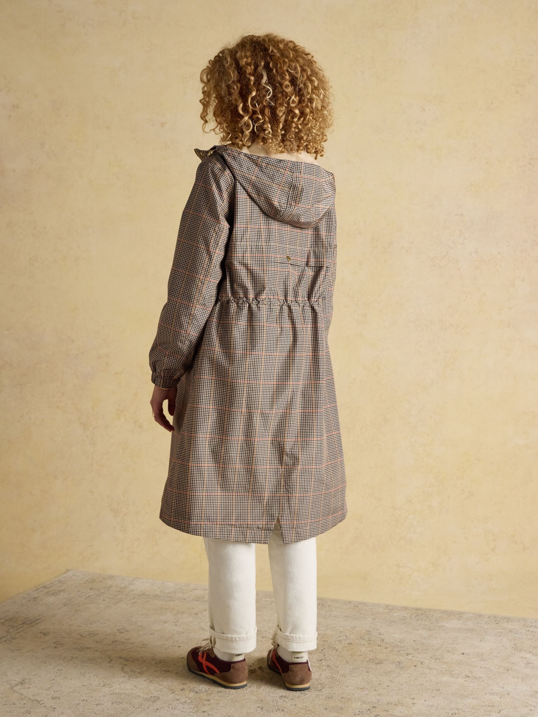 Holkham Brown Packable Waterproof Raincoat With Hood