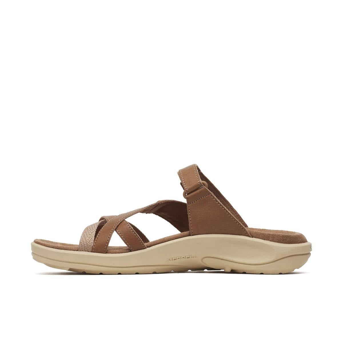 Women's District 4 Leather Weave Mocha