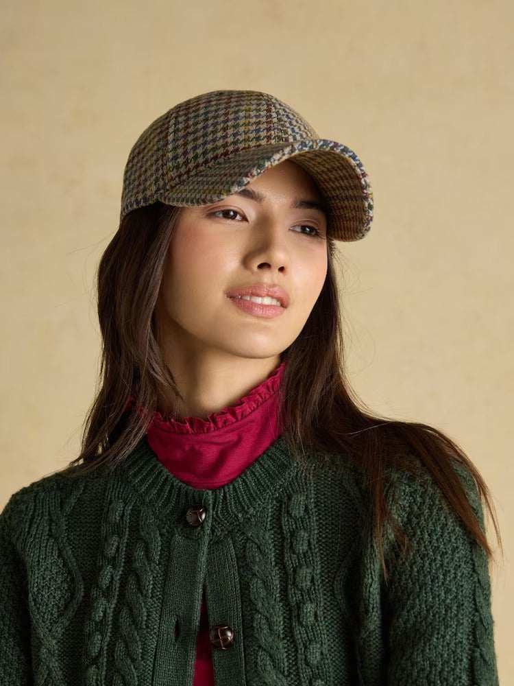 Perry Multi Tweed Baseball Cap