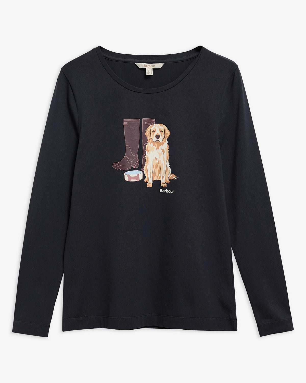 Hedley Long-Sleeved T-Shirt - Dark Navy
