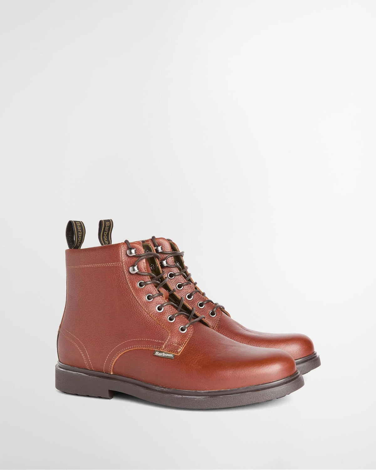 Bellister Derby Boots - Chestnut Brown