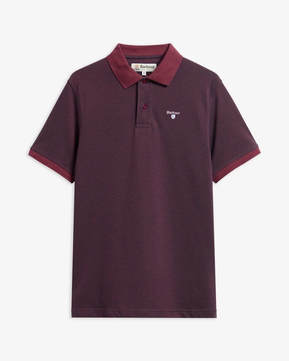 Essential Sports Mix Short-Sleeved Polo Shirt - Bordeaux