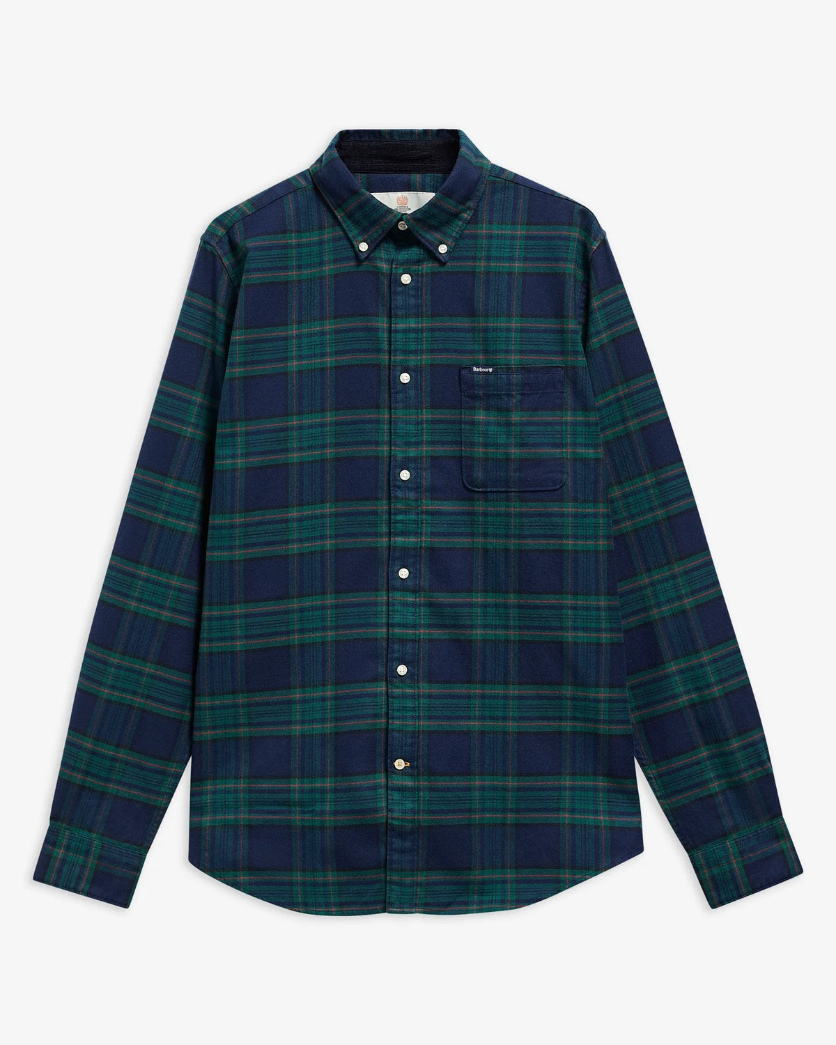 Portdown Tailored Long-Sleeved Shirt - Dark Navy