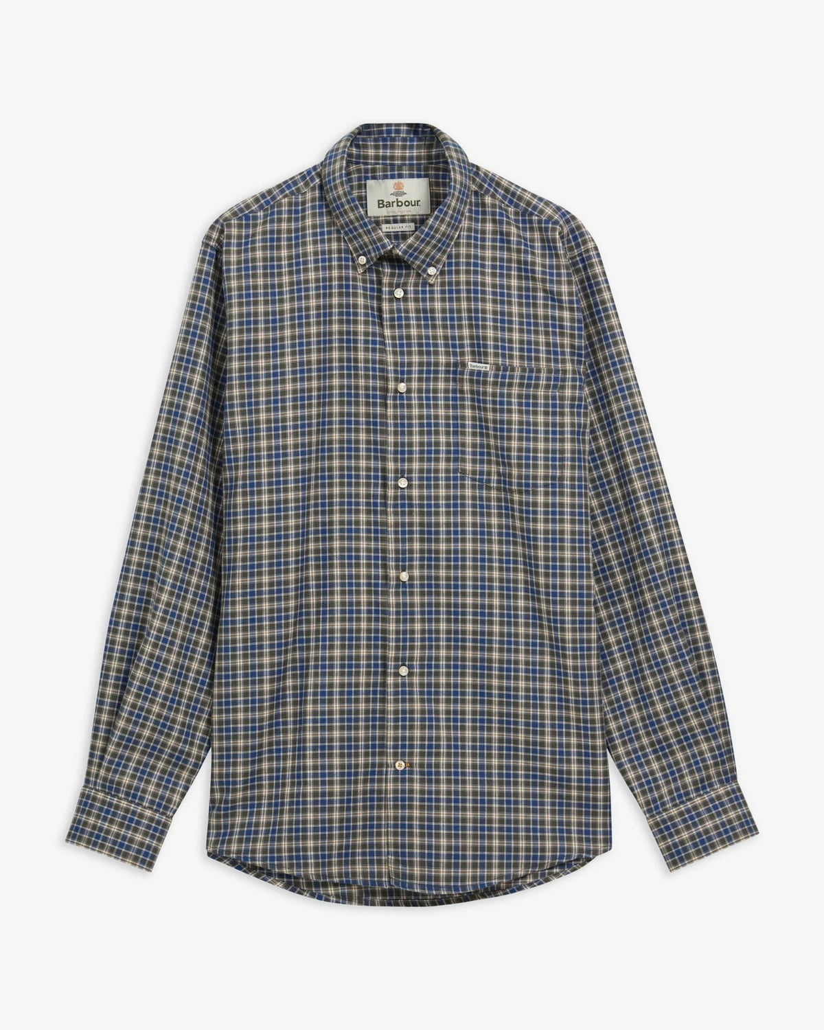 Dishford Thermo-Weave Regular Fit Long-Sleeved Shirt - Olive