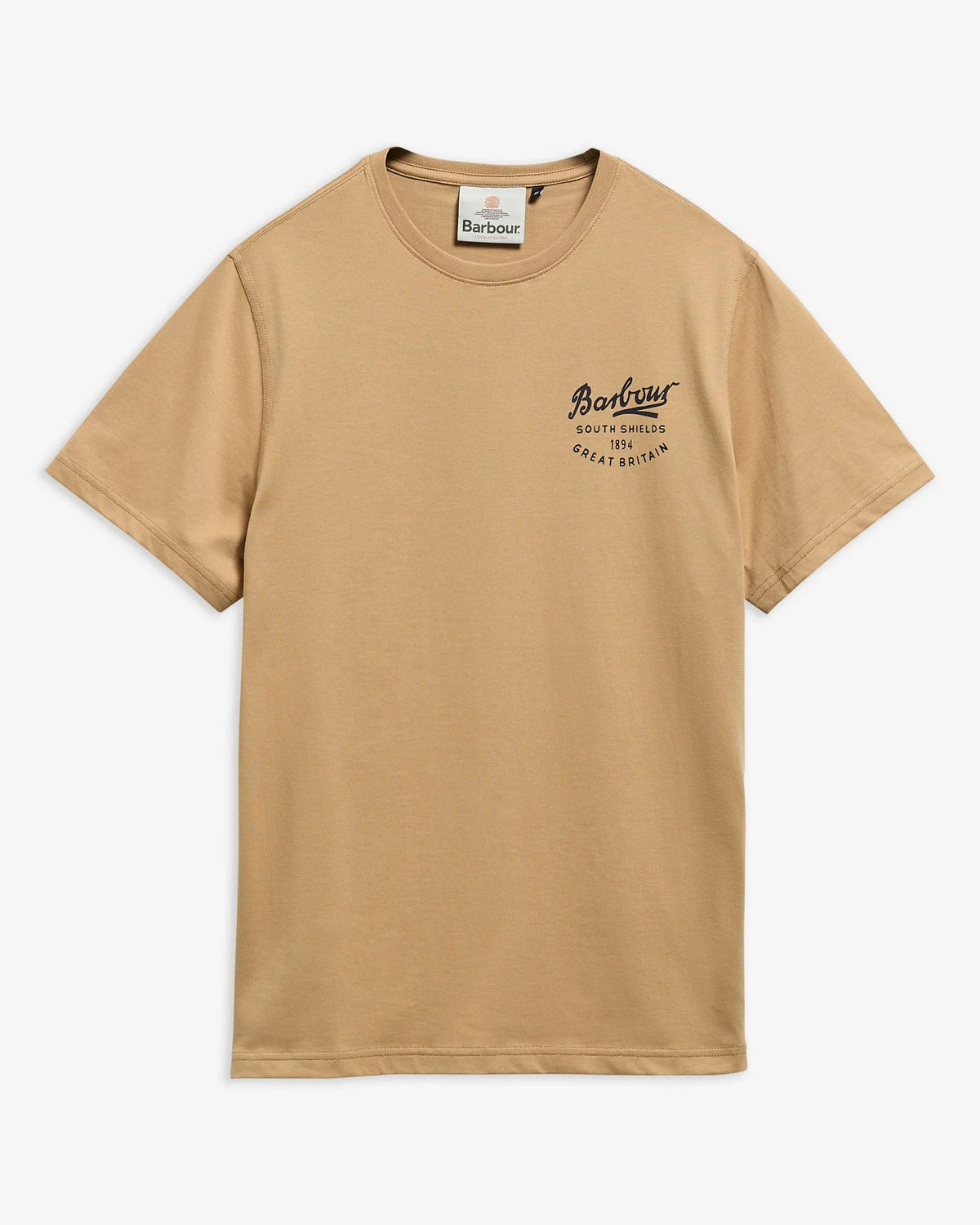 Script Graphic T-Shirt - Stone