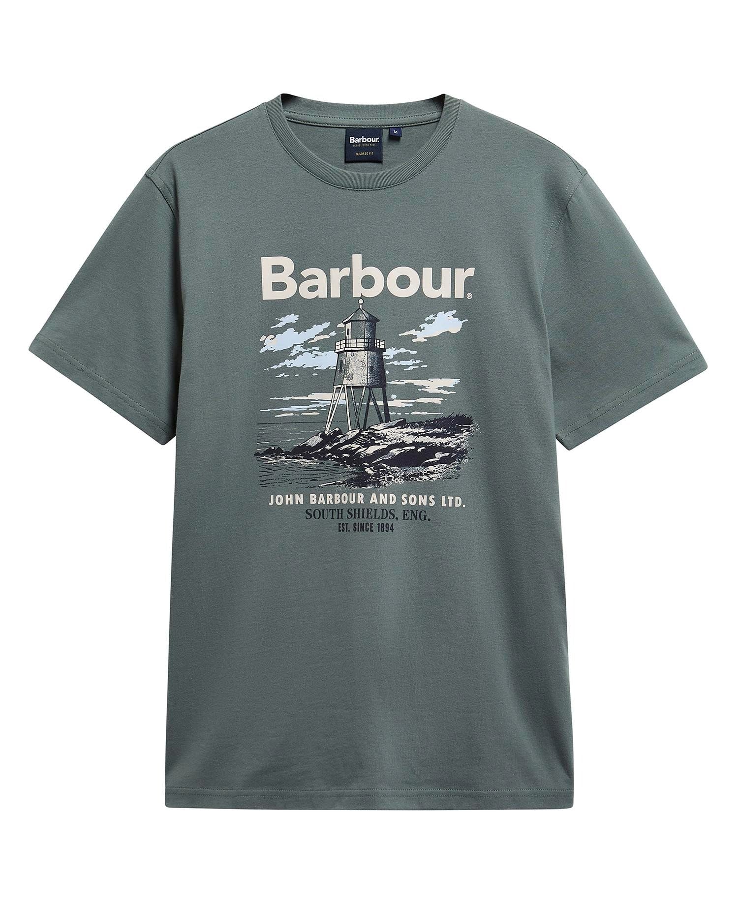 Harbourside Graphic T-Shirt - Vintage Teal