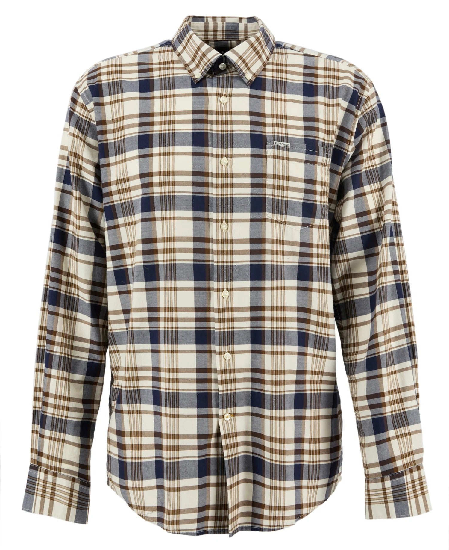 Hunwick Regular Shirt - Navy