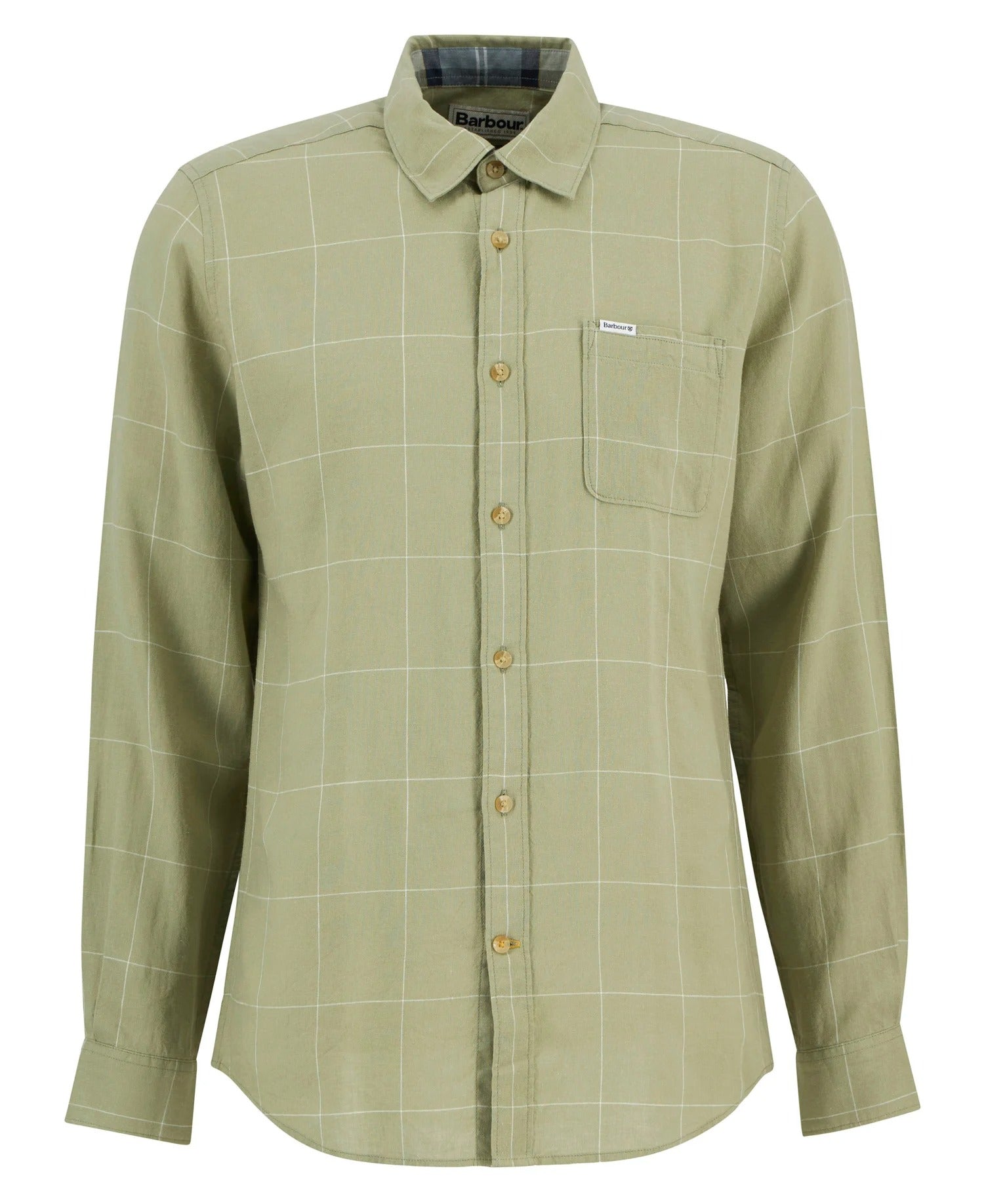Citywell Tattersall Tailored Shirt - Sea Green