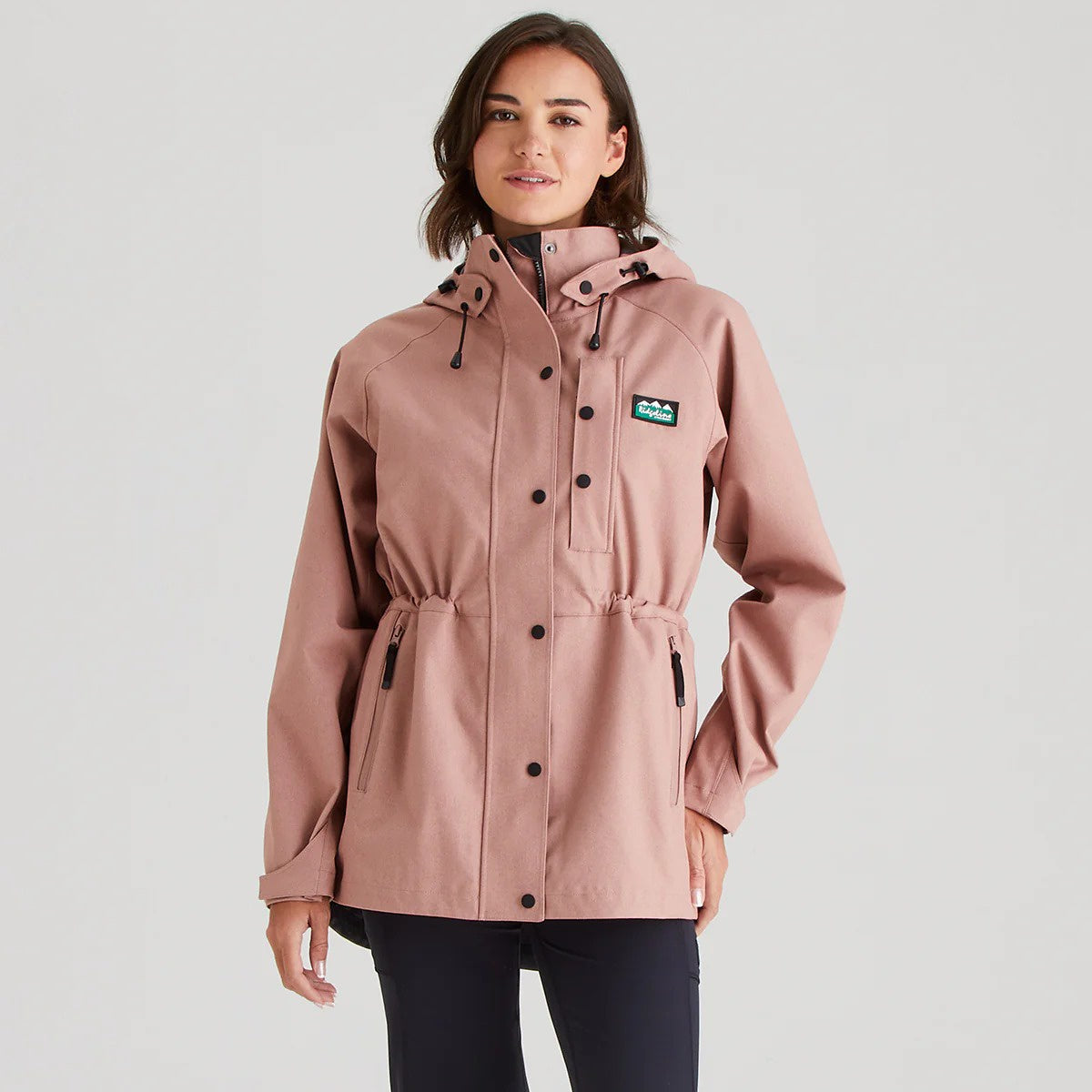 Women's Monsoon Light Jacket - Dusky Pink Marl