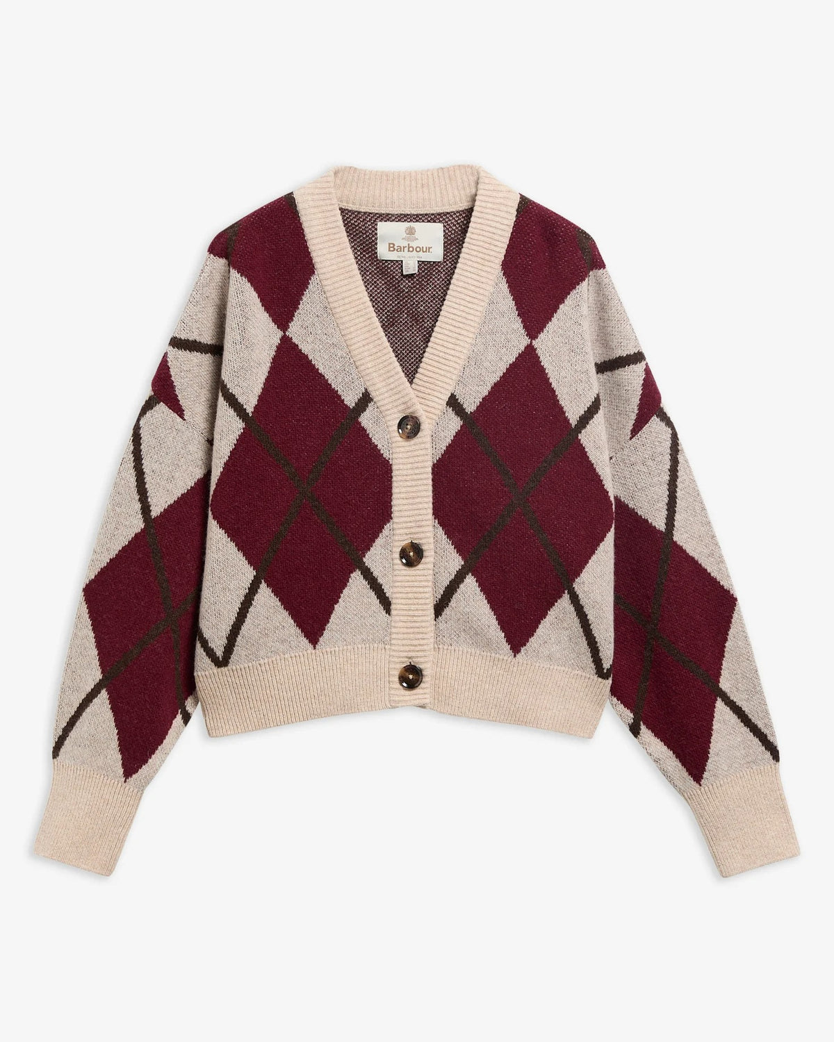 Harleigh Argyle Wool-Blend Cardigan - Multi