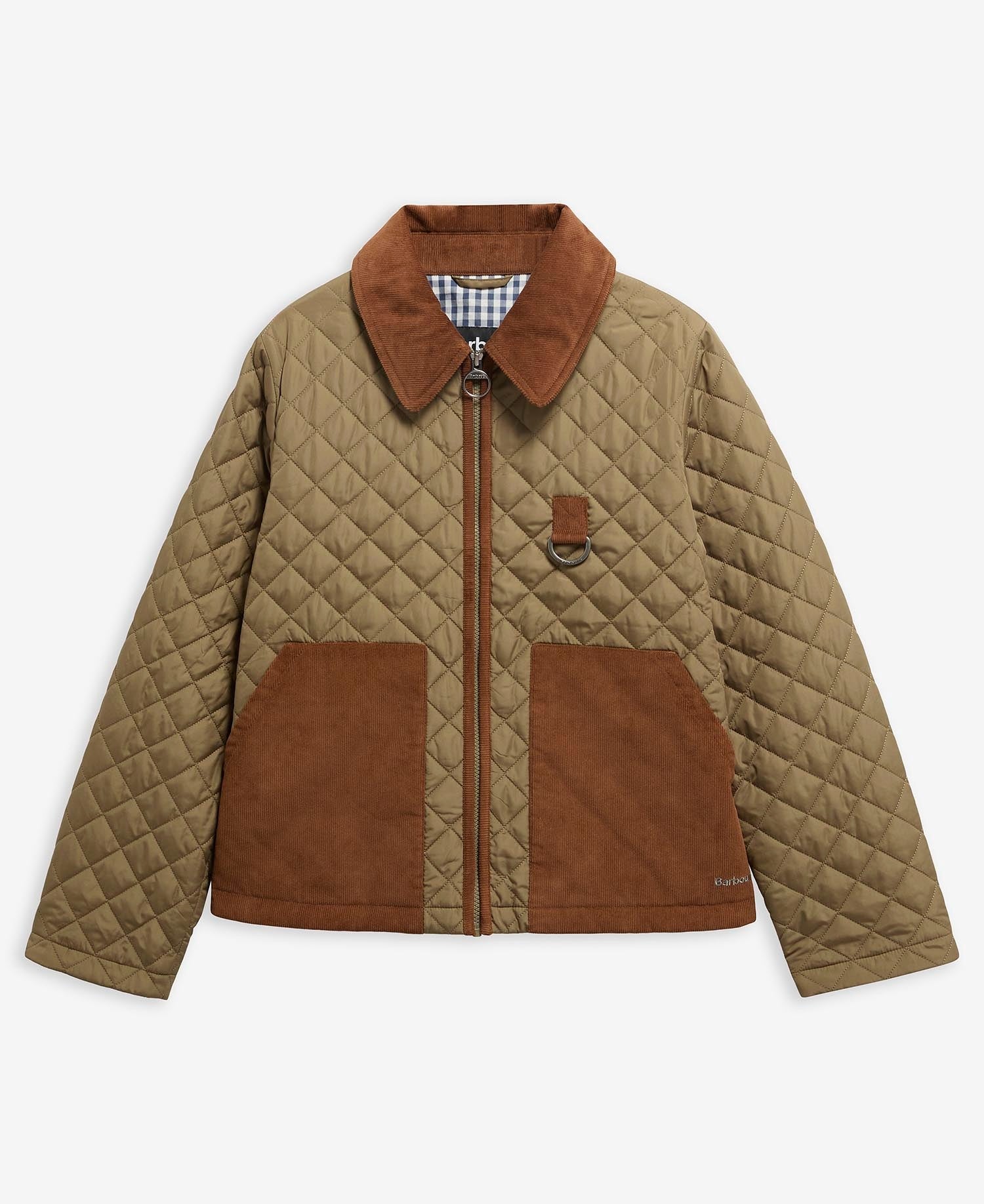 Aylesby Quilted Jacket - Dusky Green