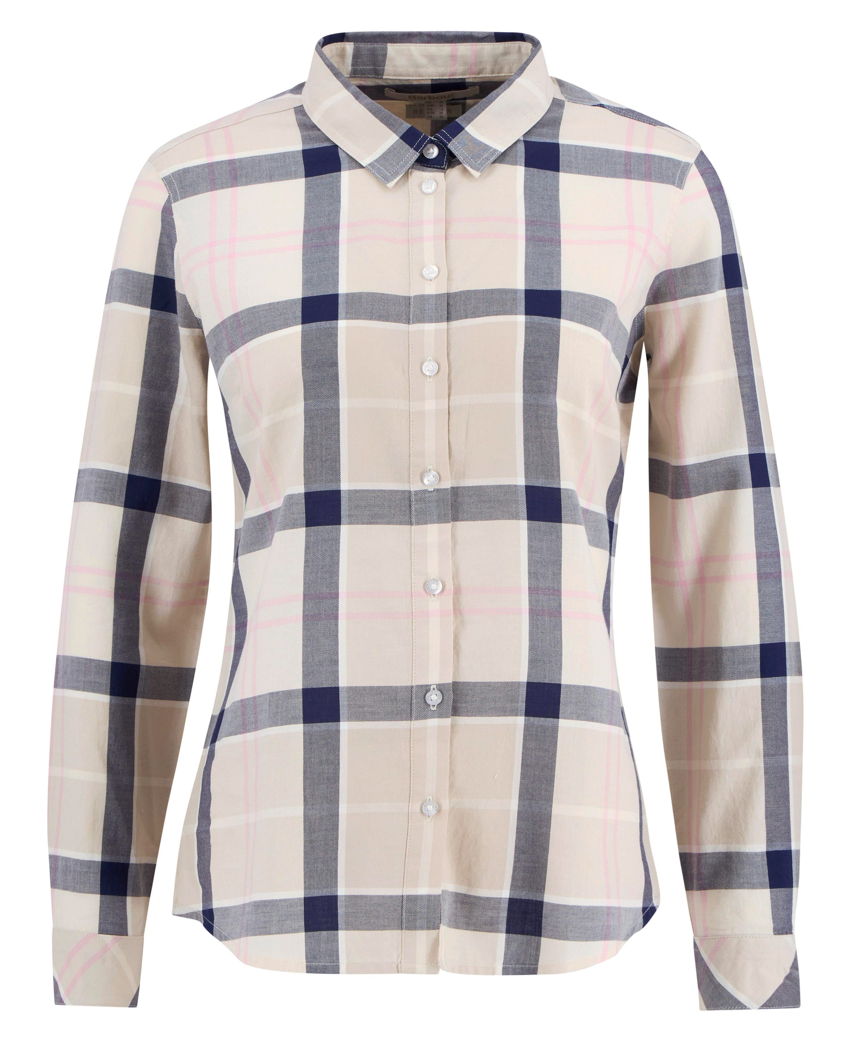 Bredon Regular Long-Sleeved Shirt - Cherry Blossom Tartan