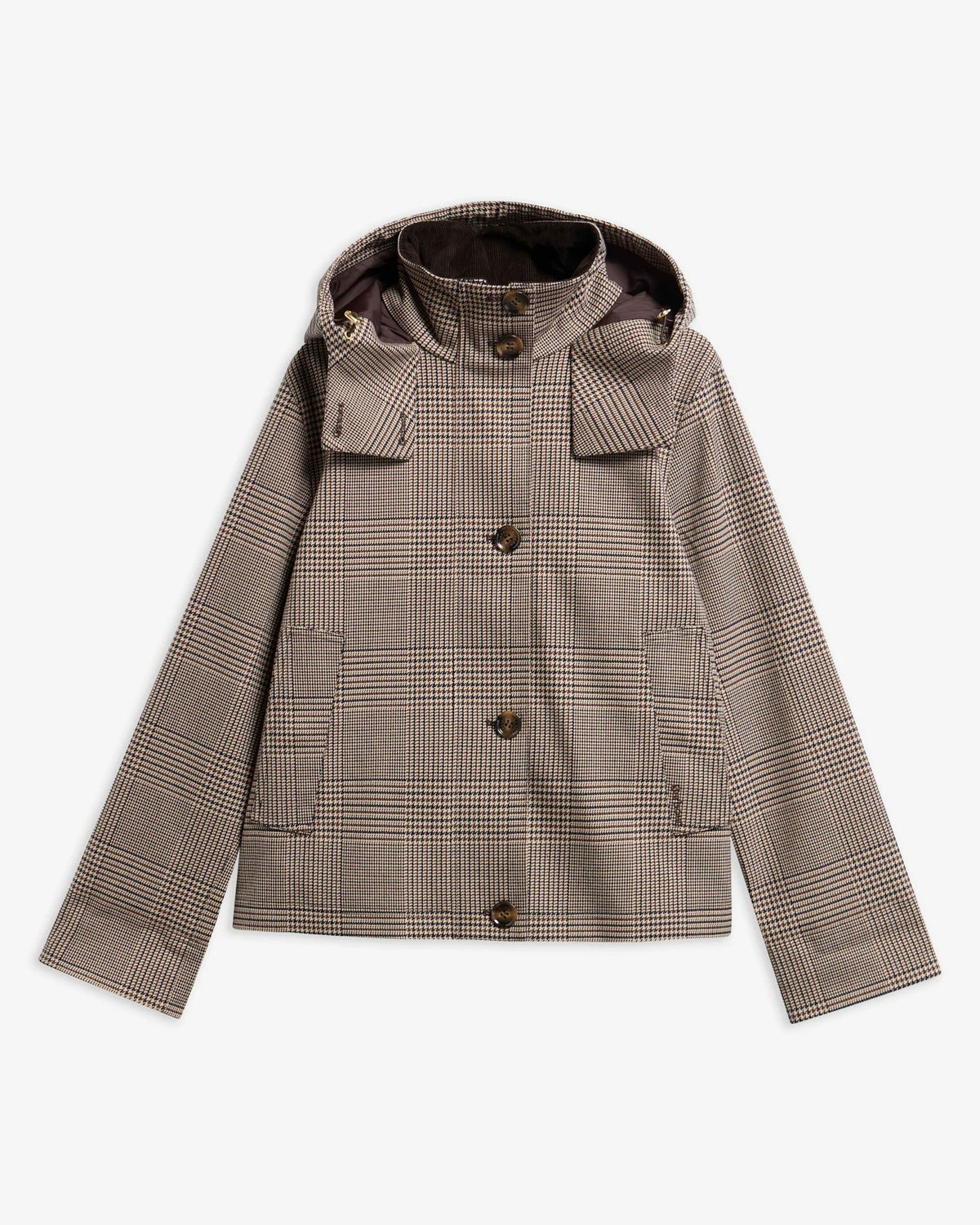 Connie Showerproof Jacket - Prince Of Wales Check