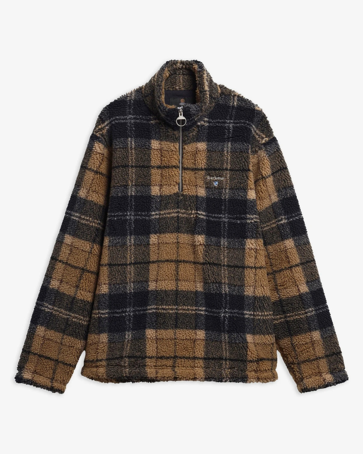 Tartan Half-Zip Fleece - Birchwood Dress Tartan