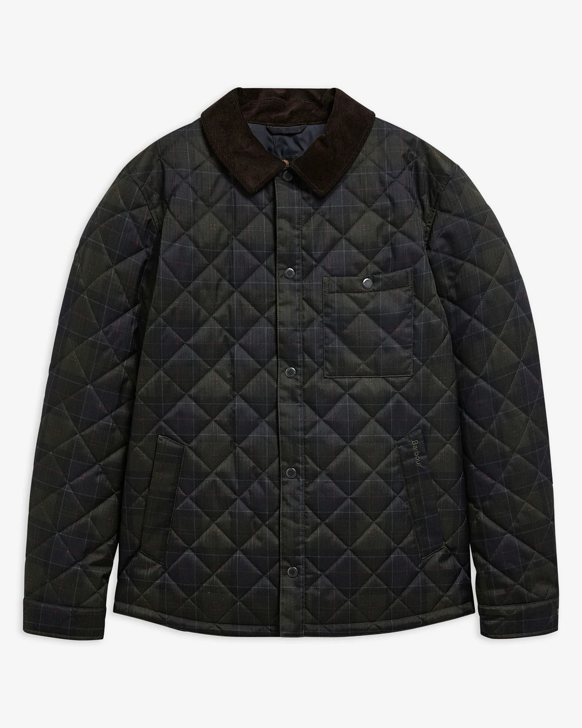 Tartan Shirt Quilted Jacket - Shadow Classic
