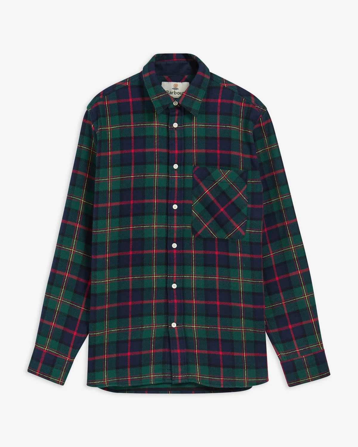 Darnick Authentic-Fit Long-Sleeved Shirt - Navy