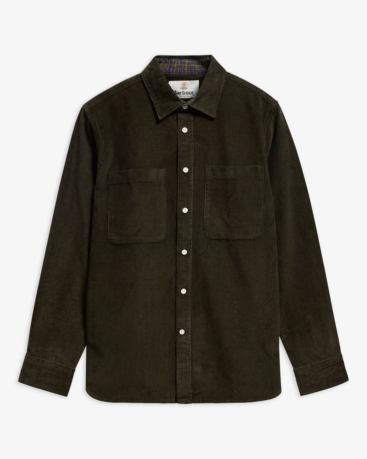 Cord Authentic-Fit Long-Sleeved Shirt - Sage