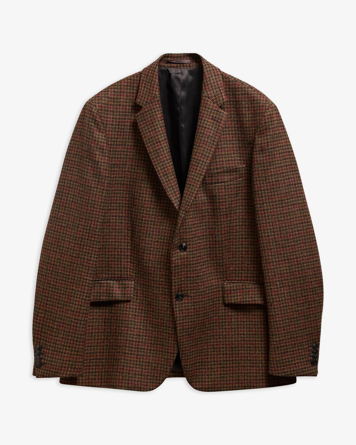 Tindle Moons Houndstooth Blazer - Brown