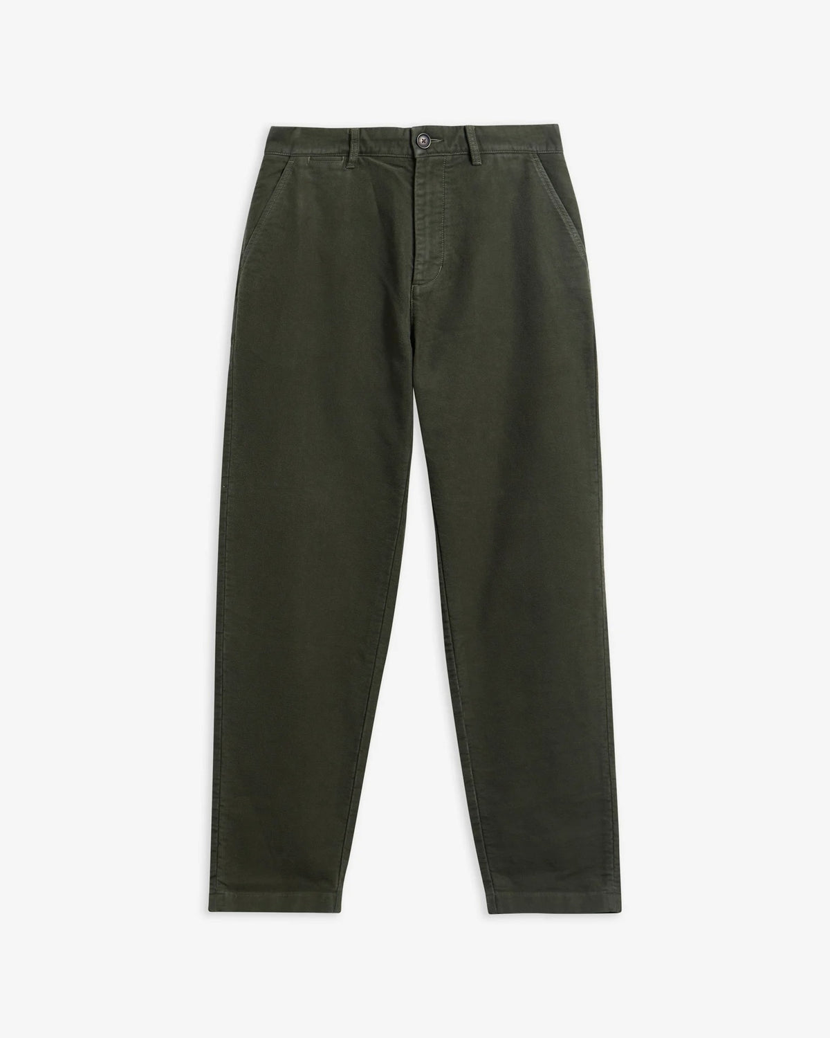 Moleskin Tailored Trousers - Sage