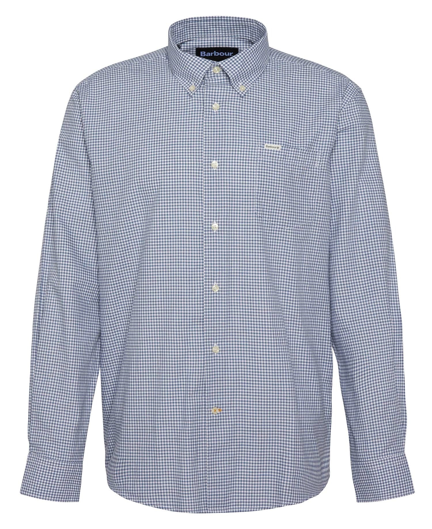 Finwell Regular Long-Sleeved Shirt - Sky