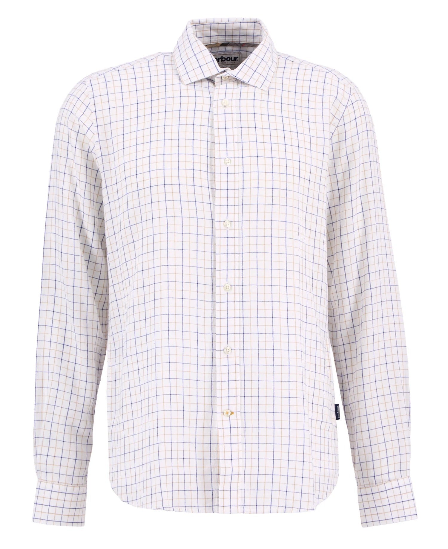 Belleview Tattersall Tailored Shirt - White