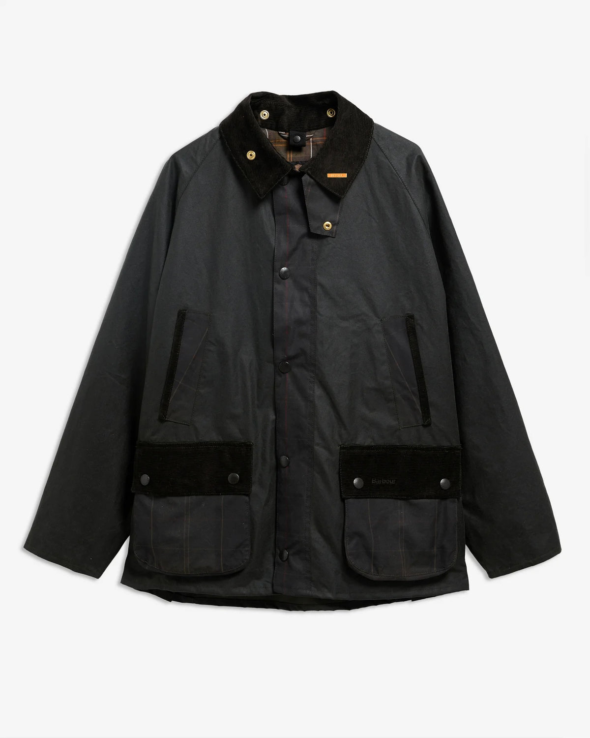 Icons Patch Bedale Waxed Jacket - Sage