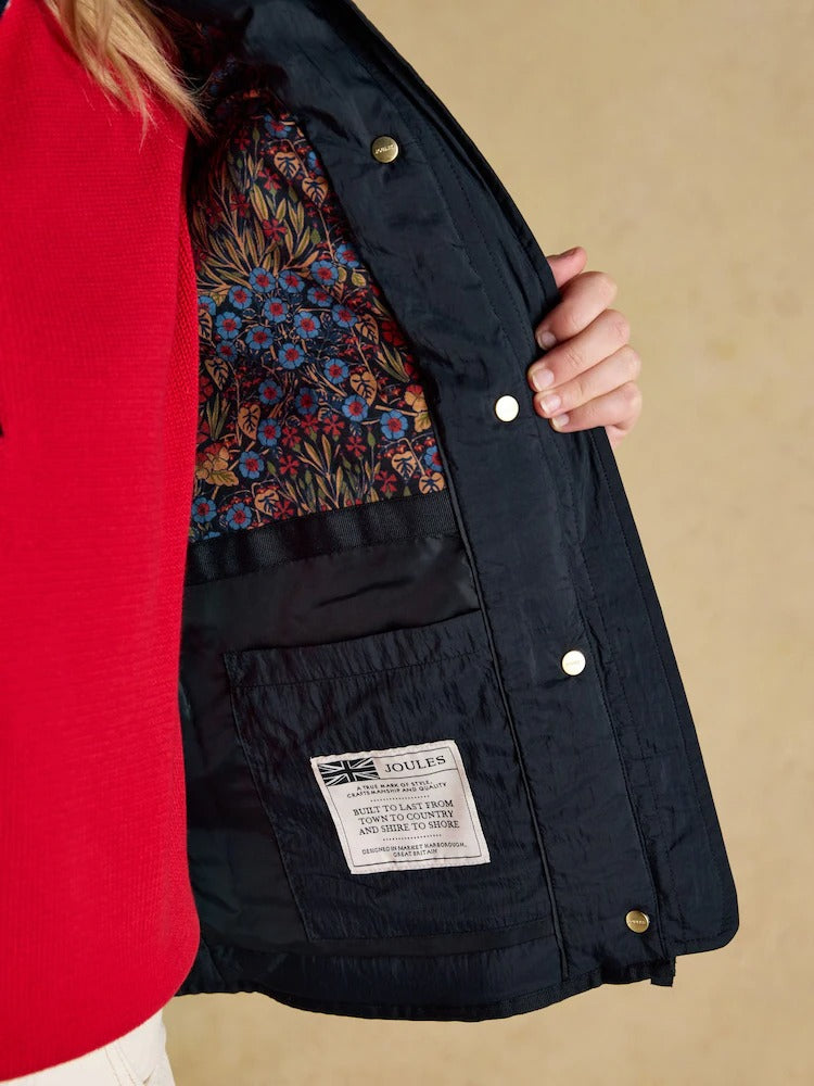 Highclere Navy Showerproof Diamond Quilted Jacket
