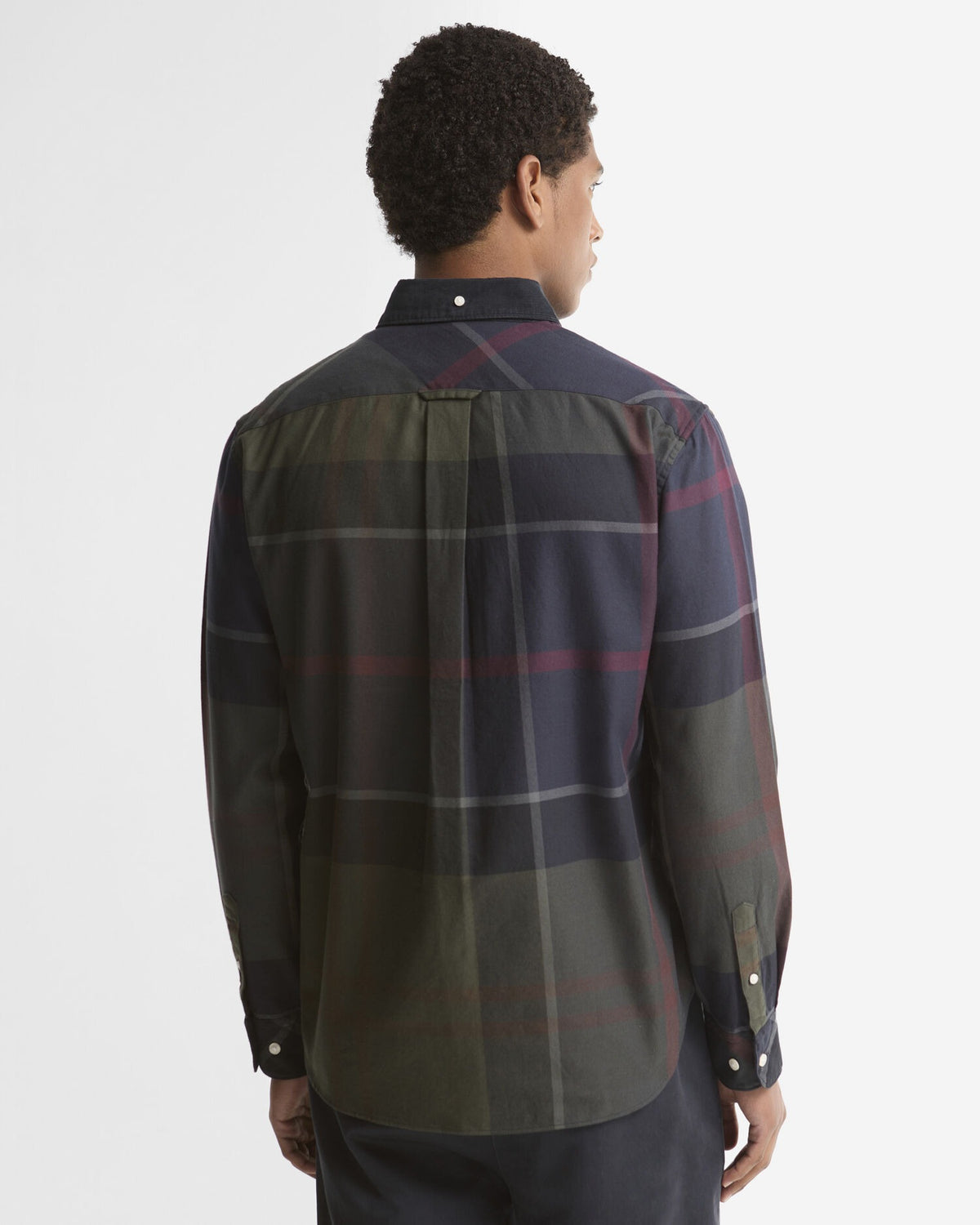 Dunoon Tartan Authentic-Fit Long-Sleeved Shirt - Shadow Classic