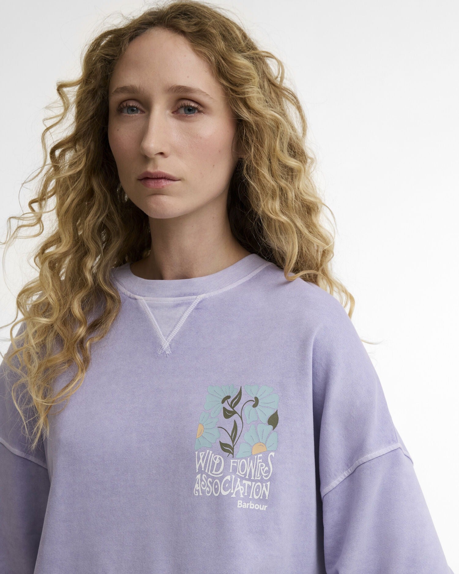 Selena Sweatshirt - Heather Mist
