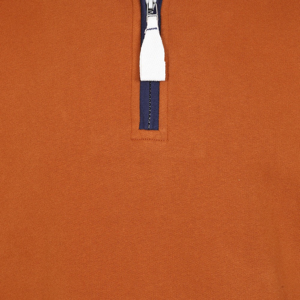 LJ3 - Ladies Quarter Zip Sweatshirt - Orange