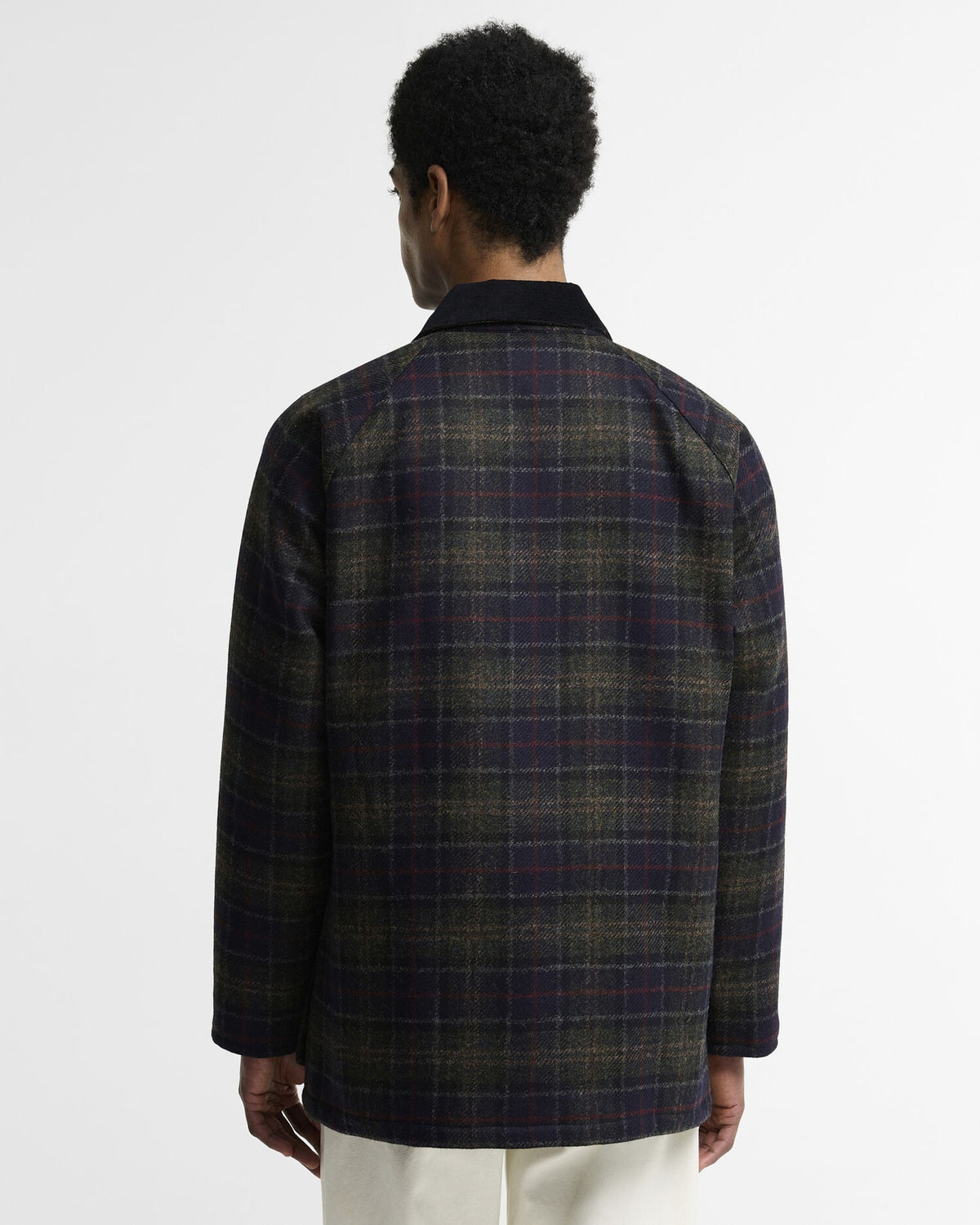 Tartan Bedale Wool Jacket - Shadow Classic Tartan