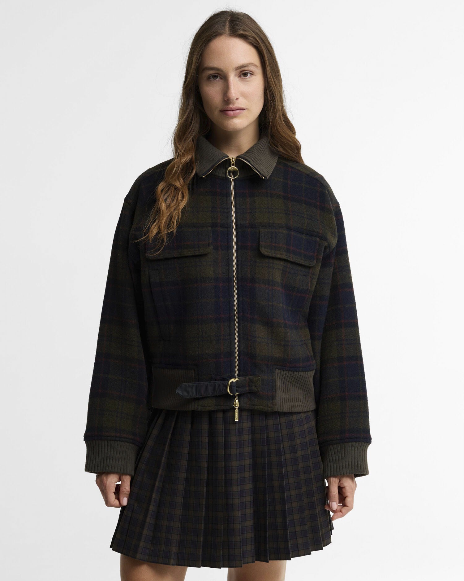 Ivybridge Overshirt - Shadow Classic Tartan