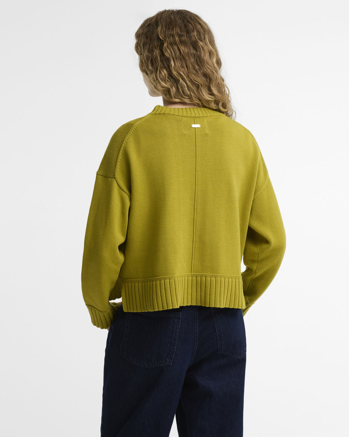Harling Crew Neck Jumper - Pear