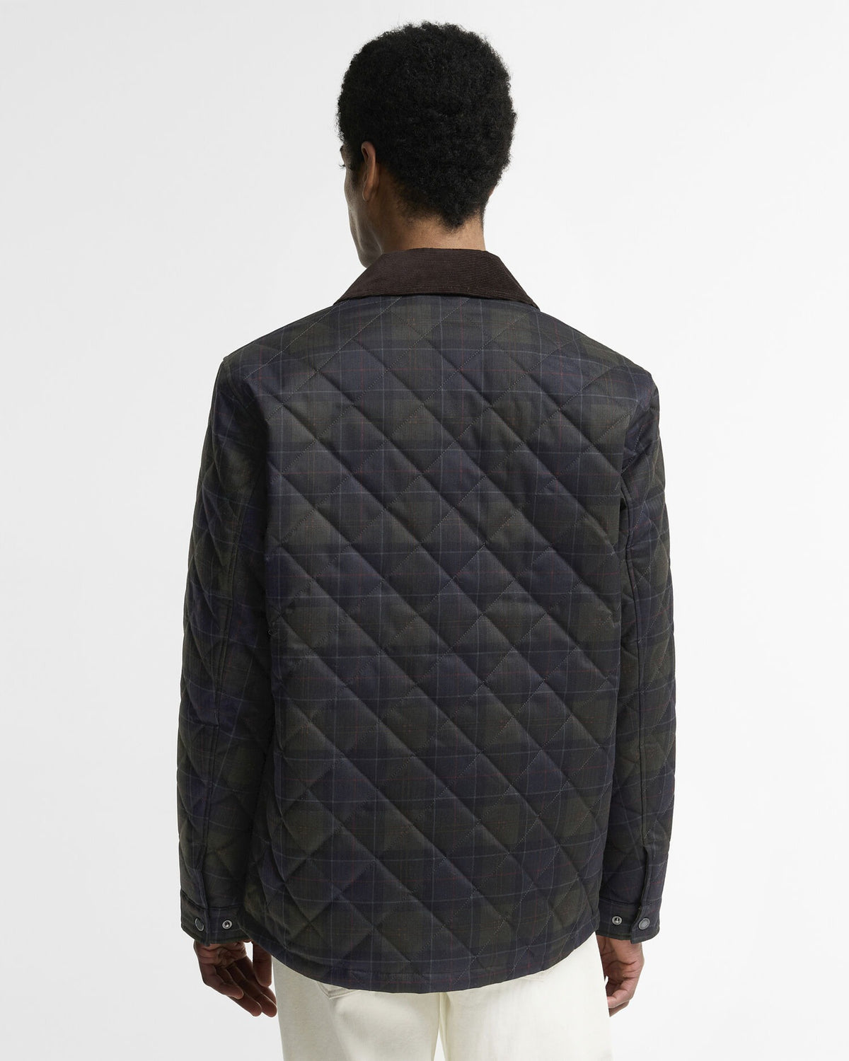 Tartan Shirt Quilted Jacket - Shadow Classic