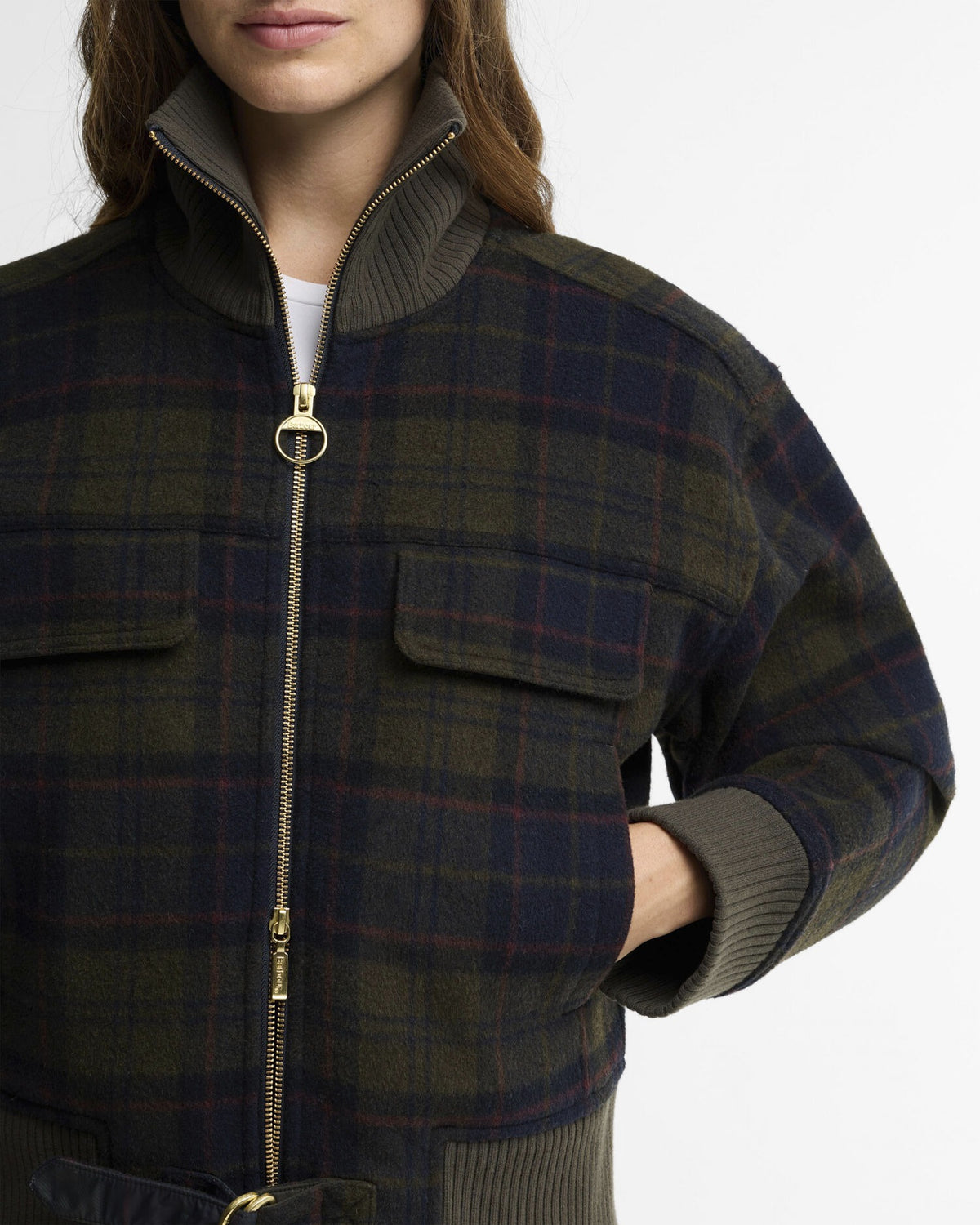 Ivybridge Overshirt - Shadow Classic Tartan