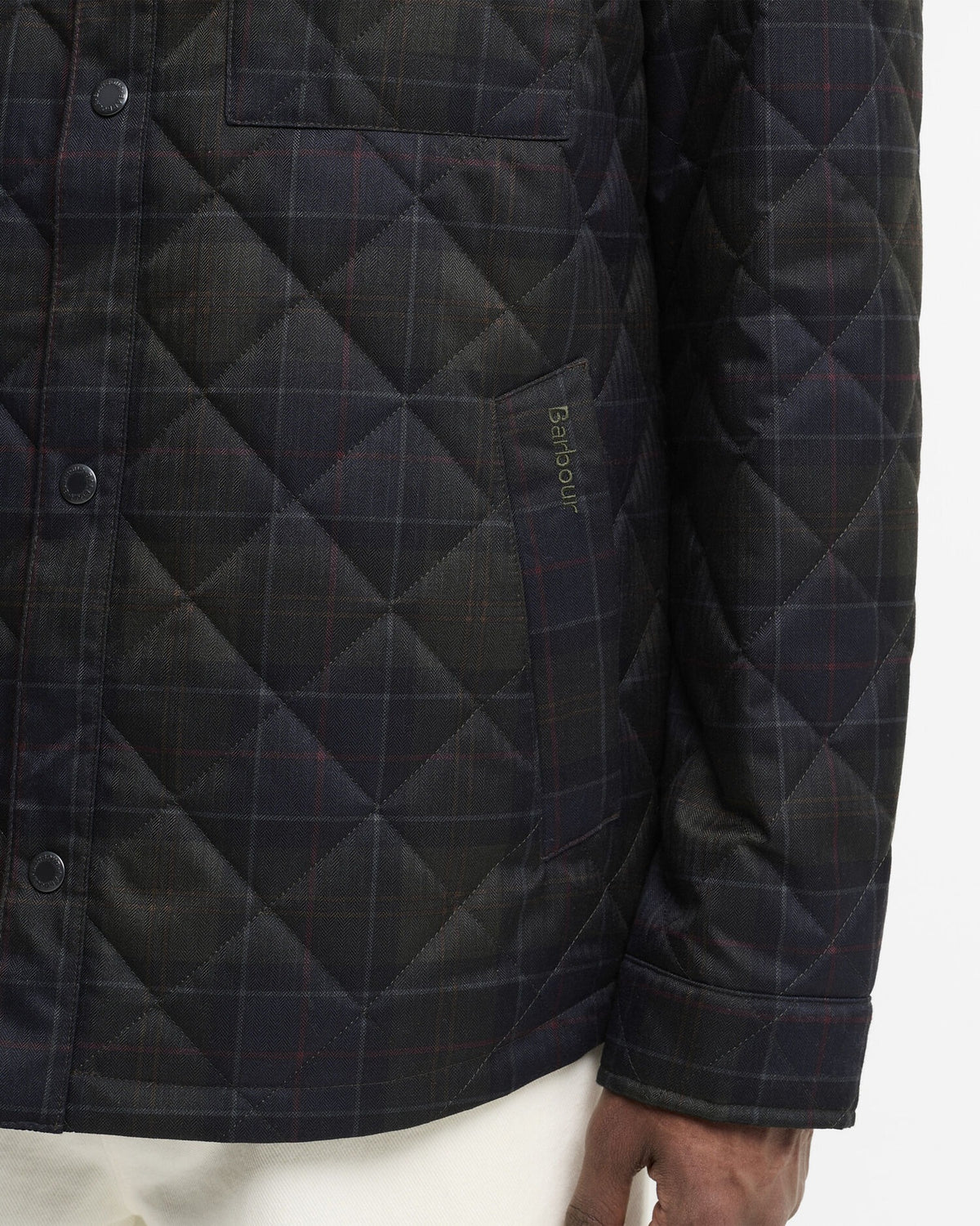 Tartan Shirt Quilted Jacket - Shadow Classic