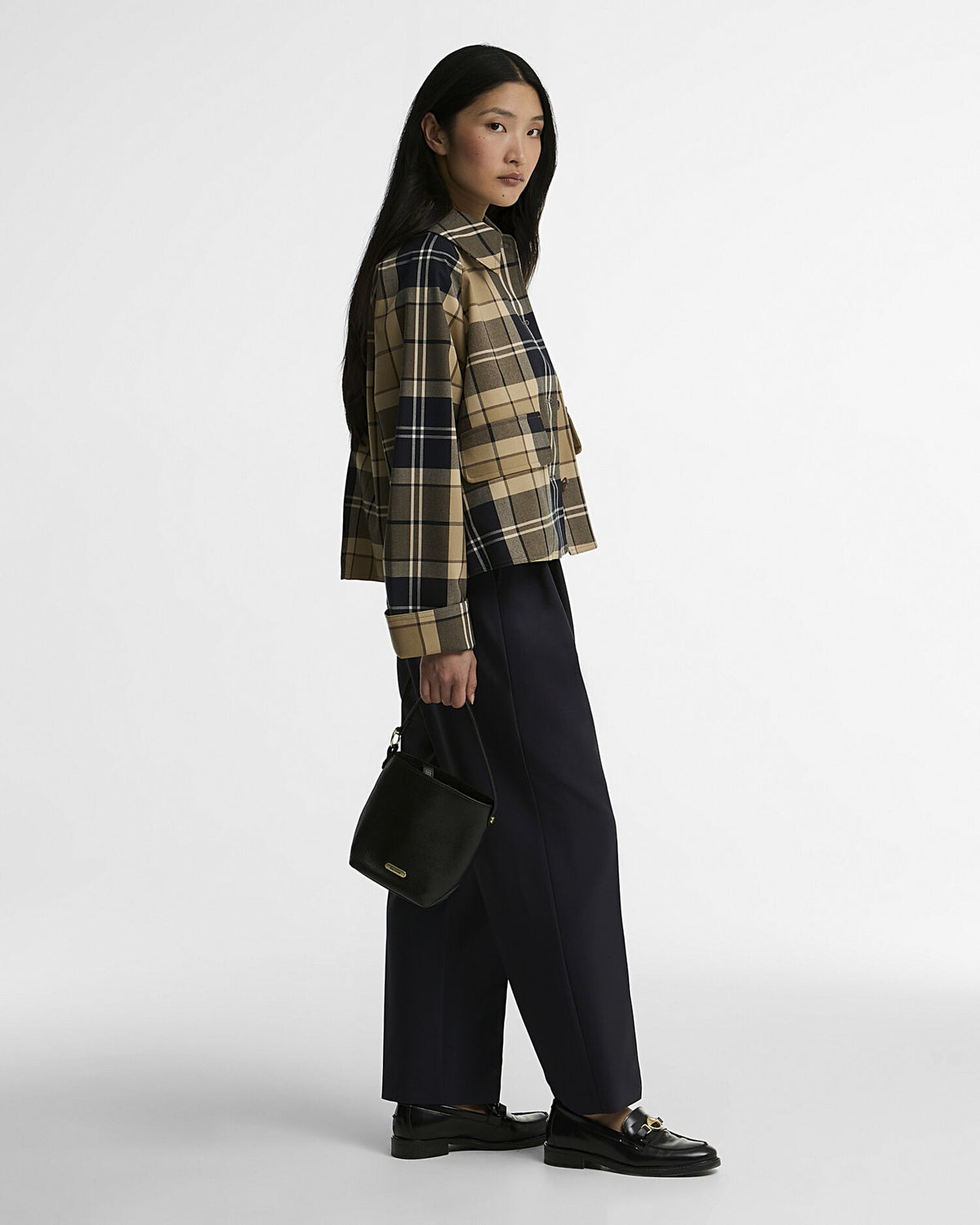 Delilah Tartan Showerproof Jacket - Birchwood Dress
