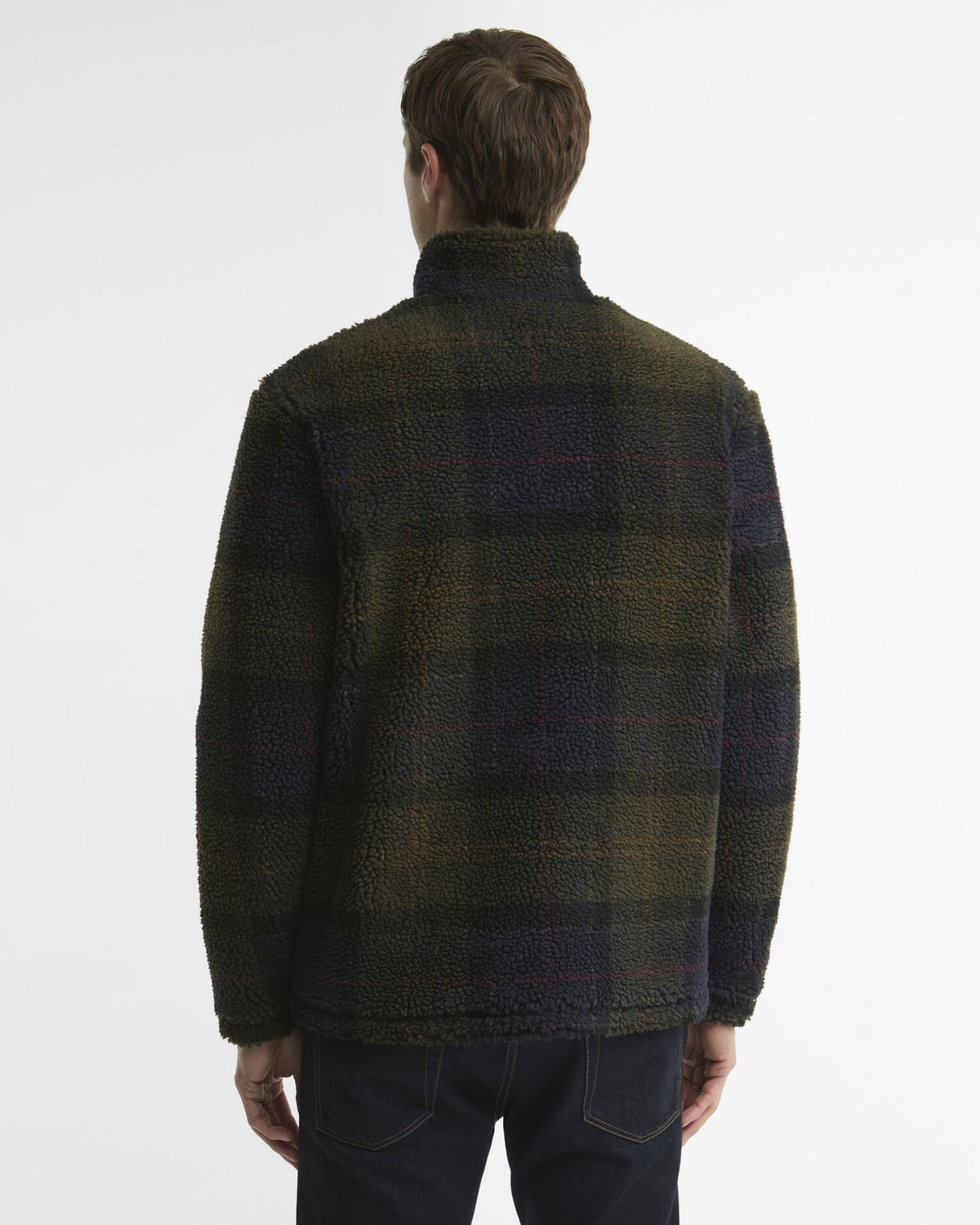Tartan Sherpa Fleece - Shadow Classic Tartan