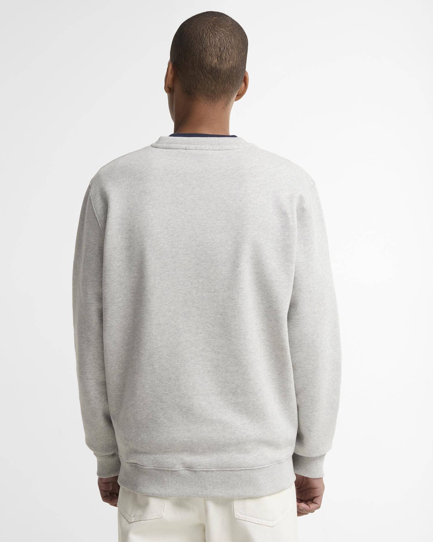 Barbour x Mul Relaxed Sweatshirt  Grey Marl