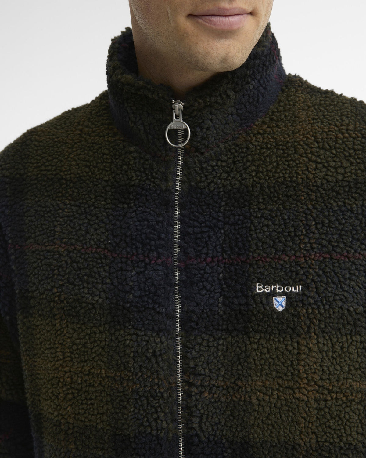 Tartan Sherpa Fleece - Shadow Classic Tartan