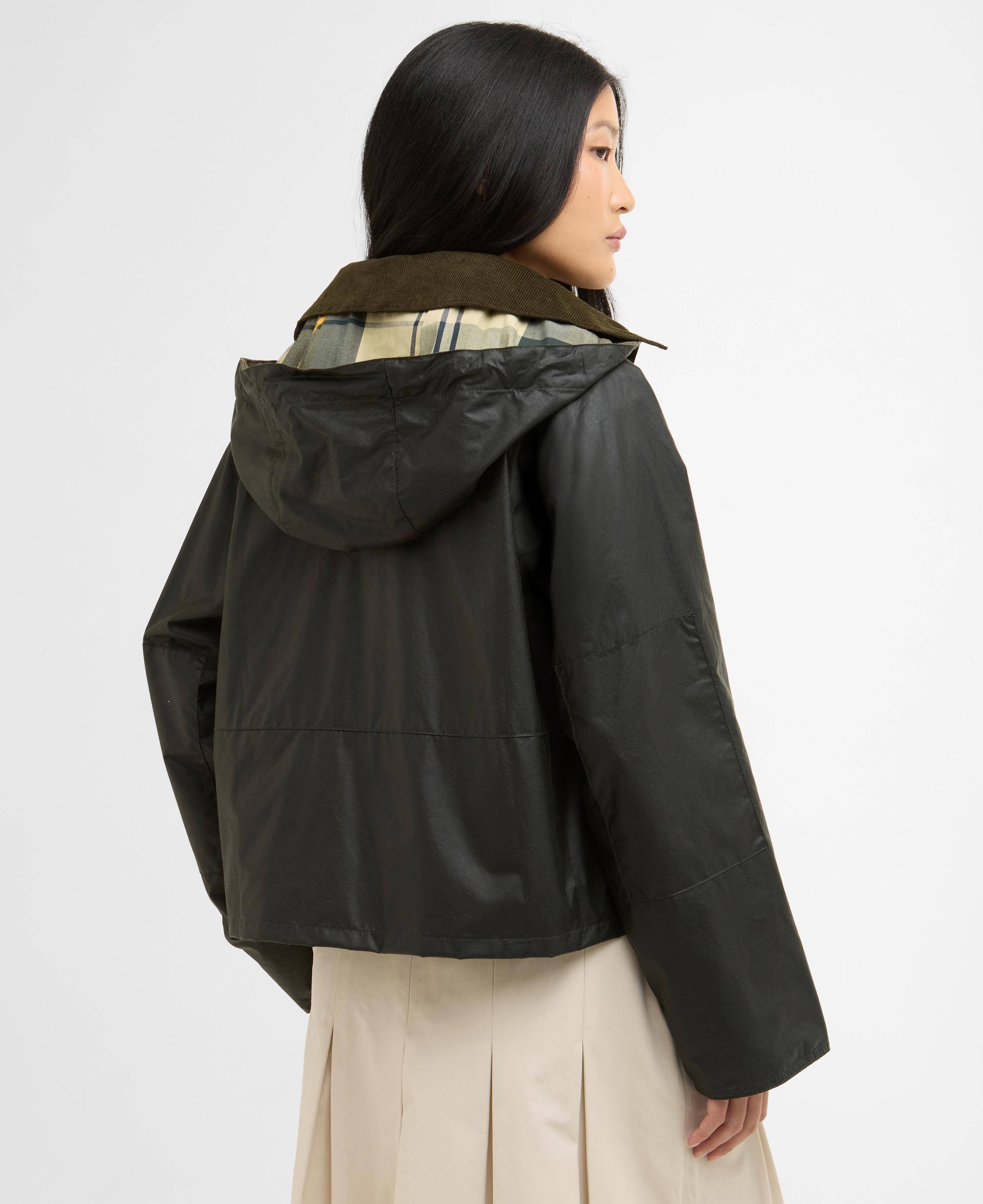 Liza Waxed Jacket - Fern/Ancient