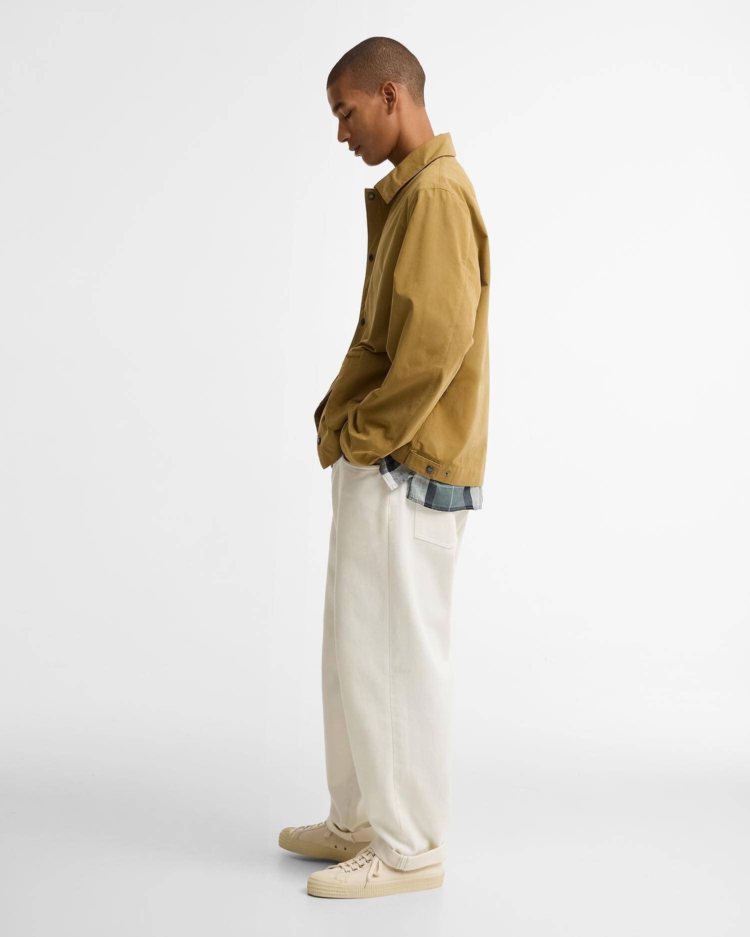 Royston Cotton Harrington Jacket - Camel