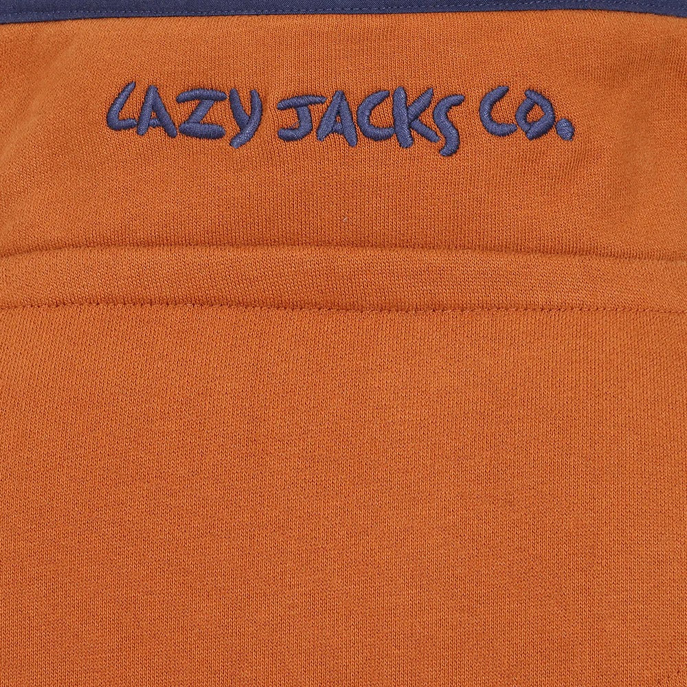 LJ3 - Ladies Quarter Zip Sweatshirt - Orange